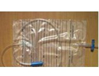 Lot of gastric tubes and bags