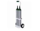 Oxygen cylinder truck