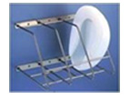 Bed pan rack