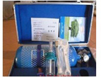 Resuscitator oxygen + filled oxygen bottle