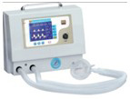 Automatic transport ventilator
