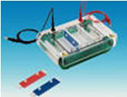 Horizontal electrophoresis tank